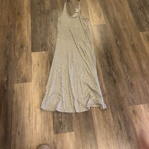 Muse Light Gray Maxi Dress
